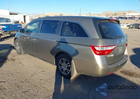 2013 Honda Odyssey Ex z USA, uszkodzony, nr VIN 5FNRL5H49DB024582